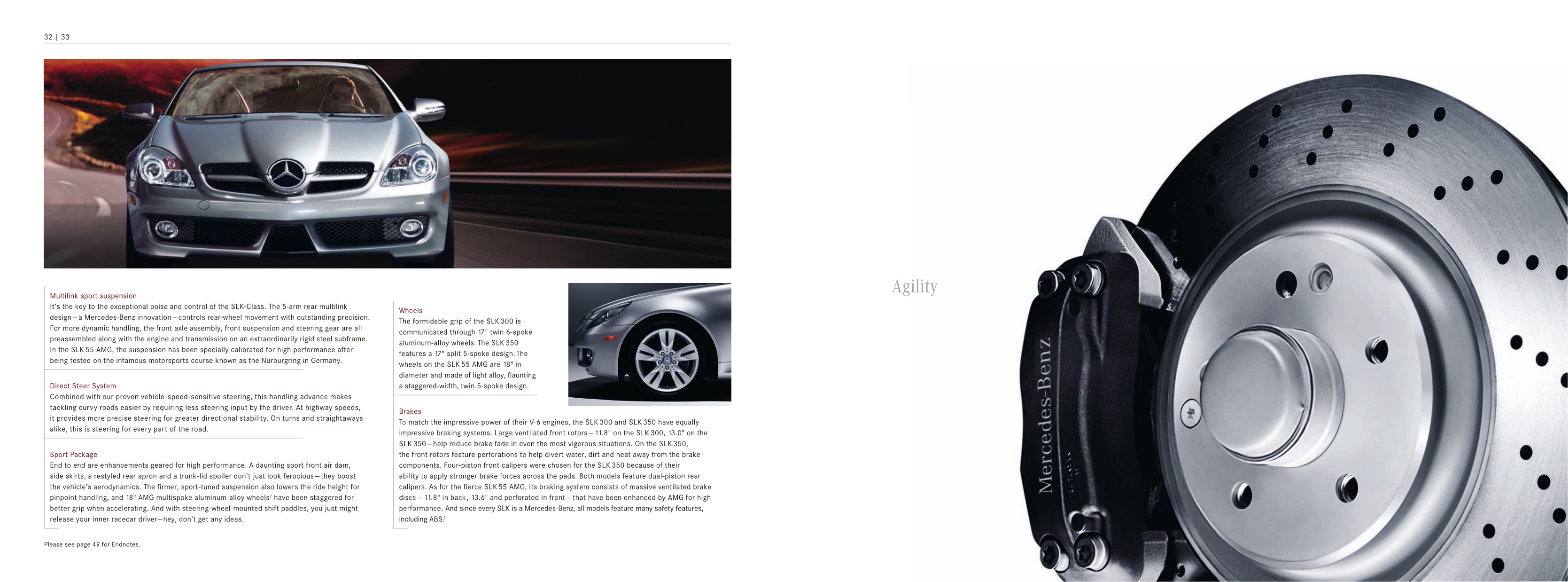 2009 Mercedes-Benz SLK Brochure Page 9